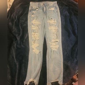 American Eagle Mom Jeans Sz 6 long